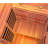 1-Person Outdoor Red Cedar And Hemlock FIR Infrared Cabin Sauna With Star Night Color Lights, And Touch Pad Controller