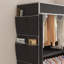 Anjo 89.18cm Rolling Clothing Rack-1176430140