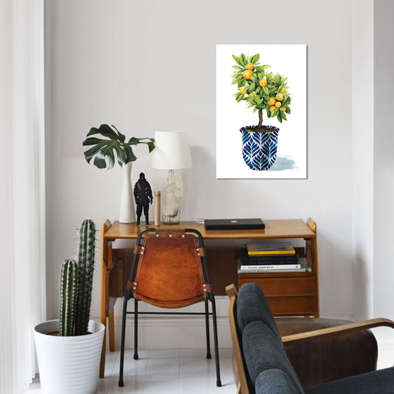 «Fruit Tree I», impression sur toile, H 26 po x l 18 po x P 1,5 po, Pas de tapis, Toile tendue