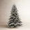 9' Frosted Pre-Lit Spruce Christmas Tree