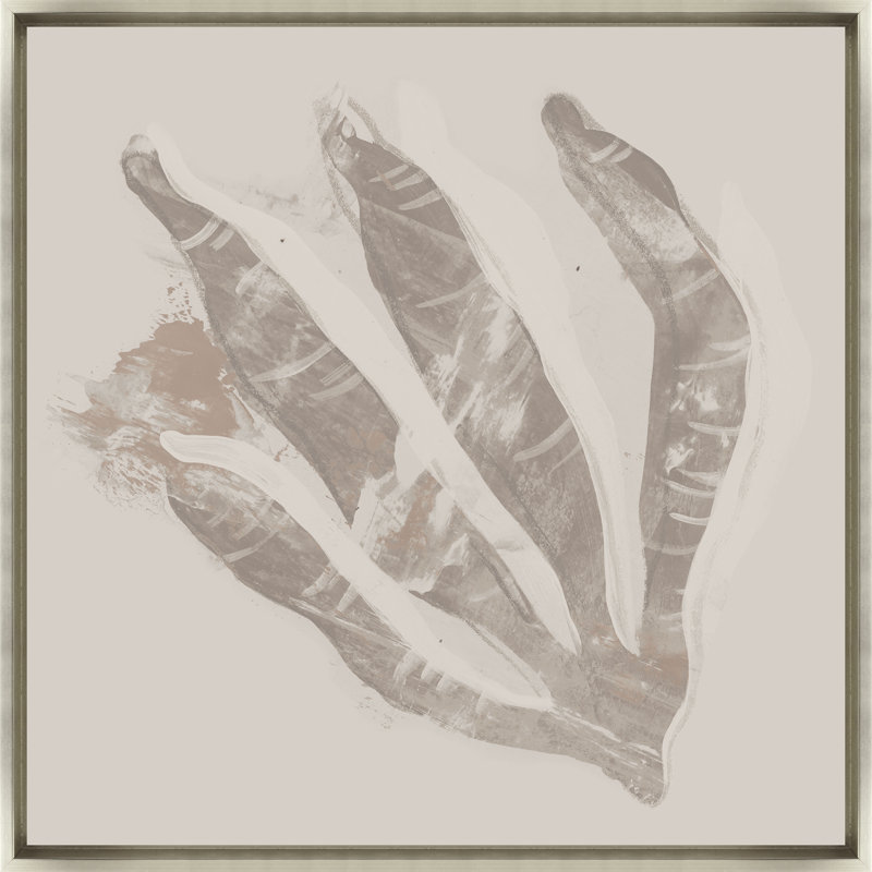 «Seagrass Silhouette IV» par Jean Kenna - peinture sur toile