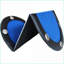 Plateau de table de poker pliant pour 10 joueurs, pliable en trois avec porte-gobelets | Bleu | Moderne-122432597
