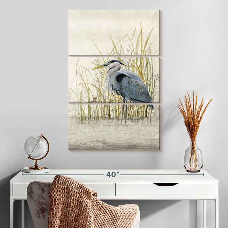 Brampt Heron Sanctuary II, H 32 po x l 20 po