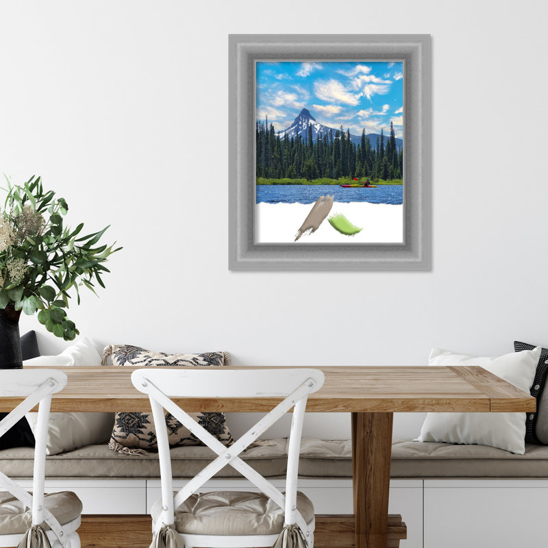 Derba Grey Picture Frame, 28" x 24"