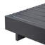 Chaise longue d'extérieur moderne en bois massif d'acacia gris foncé - Chaise longue inclinable réglable pour patio, terrasse, jardin, bord de piscine-7623790