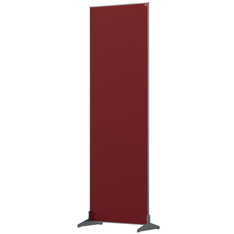 Ambriz Office Partitions, 180cm H x 80cm W x 30cm D, Red