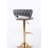 Bar Stools,with Chrome Footrest and Base Swivel Height Adjustable-1402367554