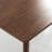 63" Solid Oak Wood Dining Table-1933005120