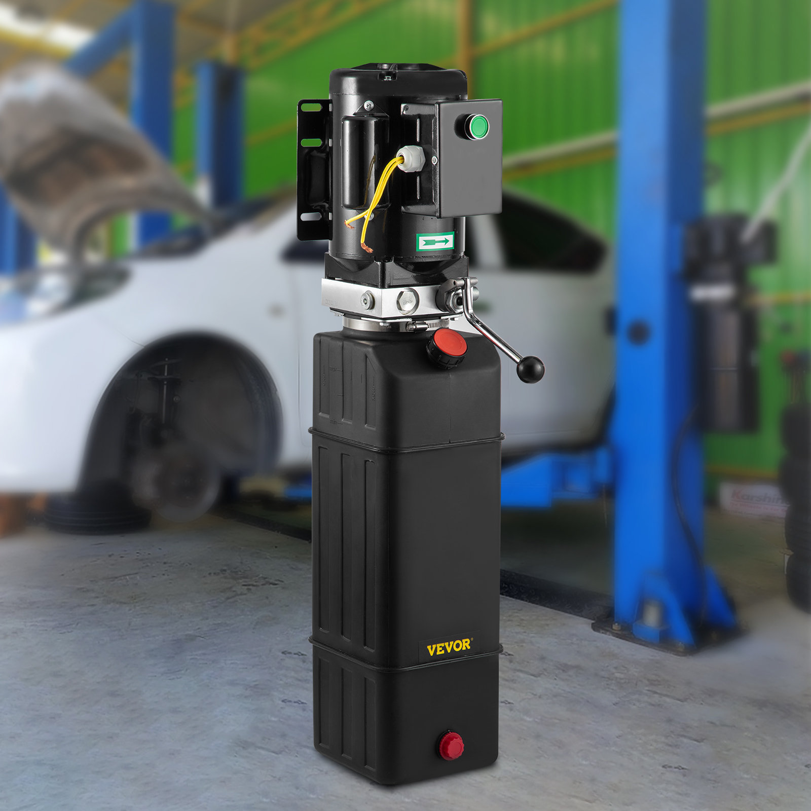 VEVOR Hydraulic Pump 4 Gallon Hydraulic Motor Hydraulic Lift Single