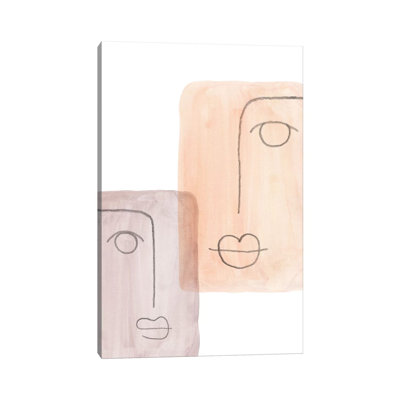Abstract Faces II - Painting on Canvas