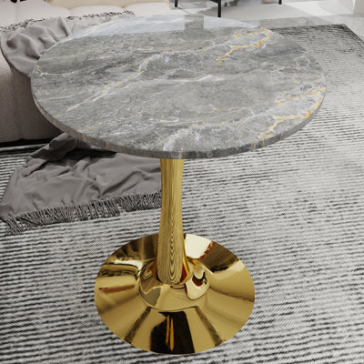 Amelia-Lillie Round Pedestal Dining Table
