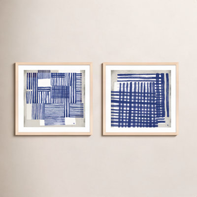 Weaving 2-Piece Painting Set by Marco Marella