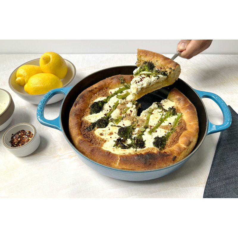 Signature Enameled Cast Iron 11" Everyday Pan, Oyster