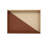 Leather & Raffia Tray Set Of 2