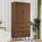 Tall Storage Cabinet With Drawers And Adjustable Shelves, Fluted Panel Accent Cabinet With Gold Handles For Living Room, Kitchen, Or Entryway-768846605
