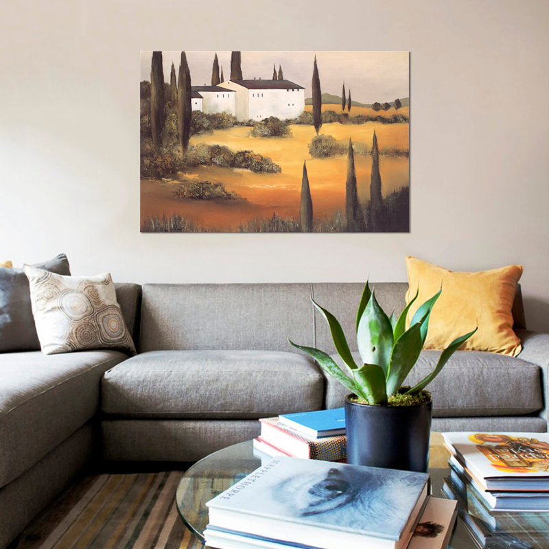 «Twilight I», reproduction sur toile, H 12 po x l 18 po x P 1,5 po, Toile tendue, Pas de tapis