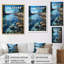 Derrynisk turquoise gris Miami Coastal Resilience - imprimé-1066590878-1066590946