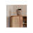 Cherry Wood Rattan Door Storage Sideboard 31.89'' Sideboard