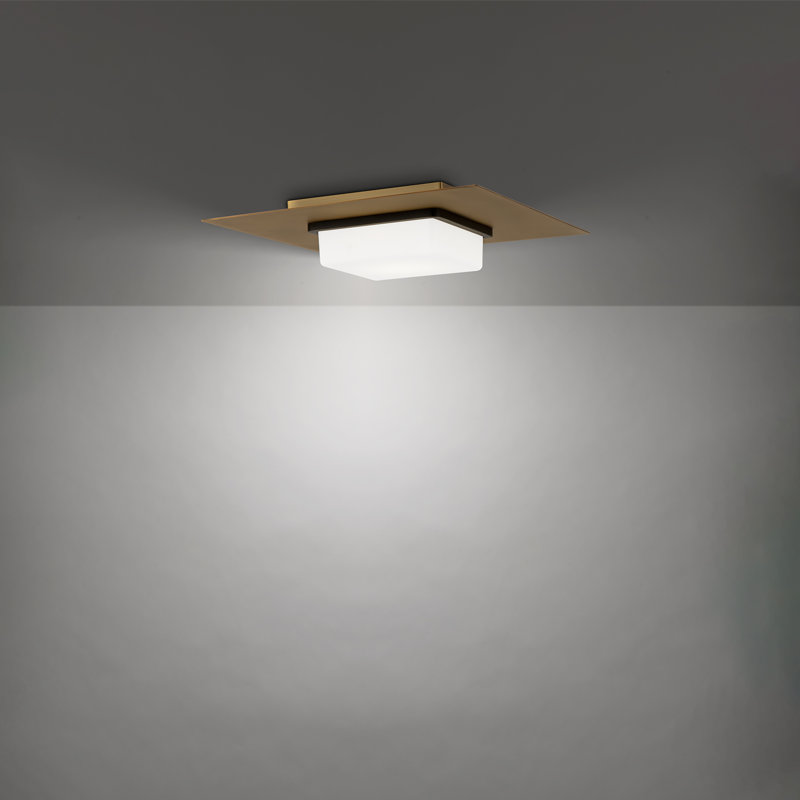 Double Decker 1 - Light LED Flush Mount, 3500K