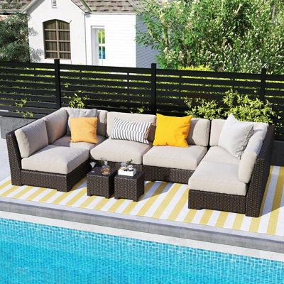 Clôture horizontale semi-intime en composite de 3,8 pi H pour clôture de jardin, clôture de piscine ou barrière de jardin pour animaux