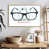 Floating Frame Natural Wood