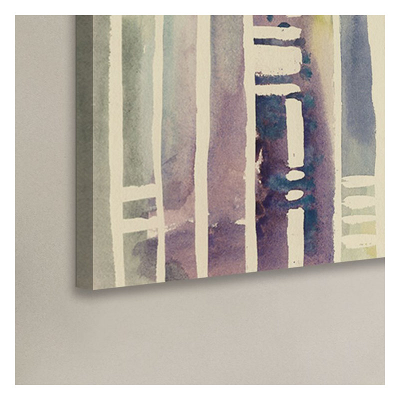 Nightfall Cascade I - Wrapped Canvas Painting, 46cm H x 46cm W x 4cm D