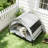 Raised Pet Cot,Elevated Portable Dog Cot