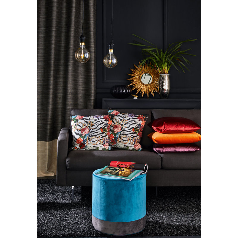 Love Square Cushion, 46 cm x 46 cm, Pillow Cover Only - No Insert