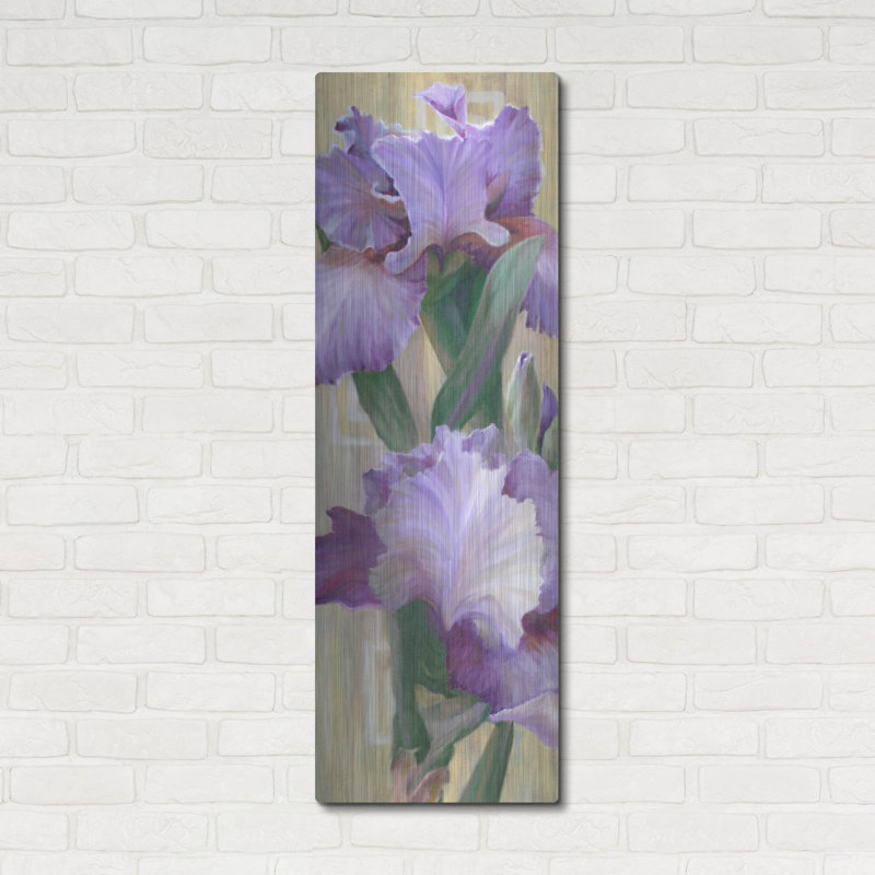 " Iris Ii " by Jan McLaughlin, 48" H x 16" W
