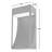 Ming 7.5 inch Outdoor Wall Sconce in Black