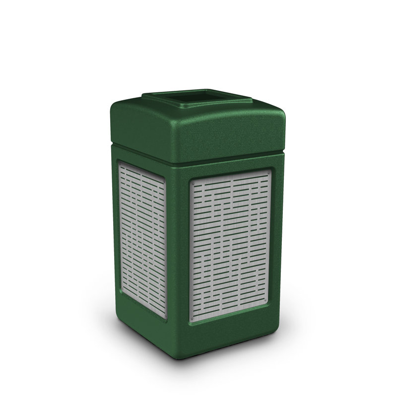 Poubelle 42 gallons precision series®, Vert forêt