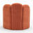 Sherpa Upholstered Barrel Chair-1867781353