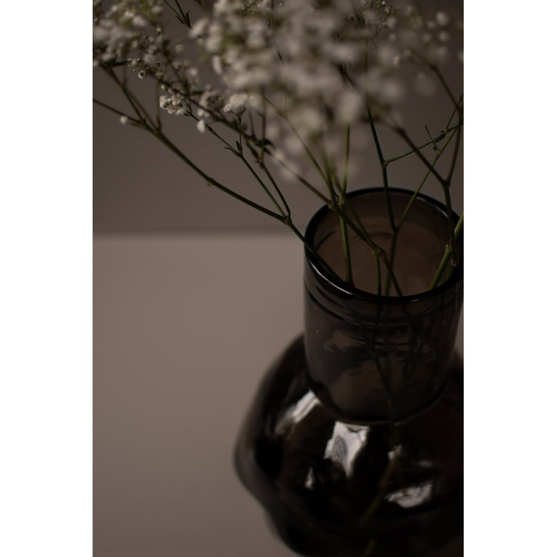 Vase de table Filia, Brun, H 11,81 po x l 8,25 po x P 8,25 po