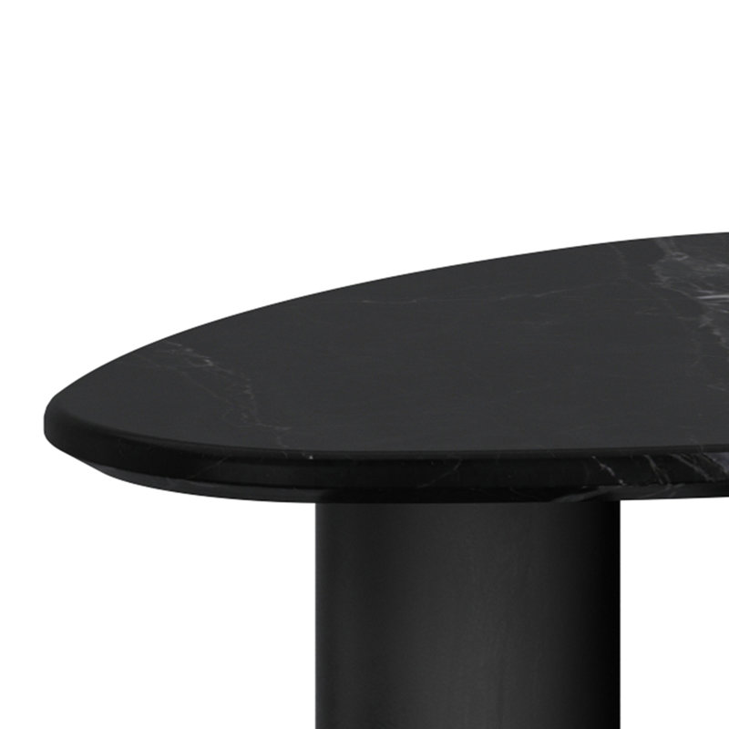 Table basse Mid-Century, Noir, noir, noir, noir, Noir, noir, noir, noir