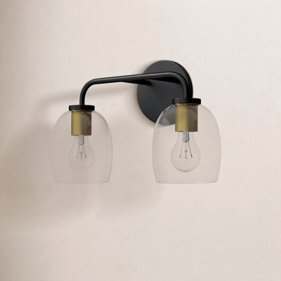 Jed 2 Light Dimmable Vanity Light