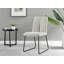 Tierra Modern Glass & Metal Round Dining Table Set & 6 Luxury Fabric Dining Chairs-87415154