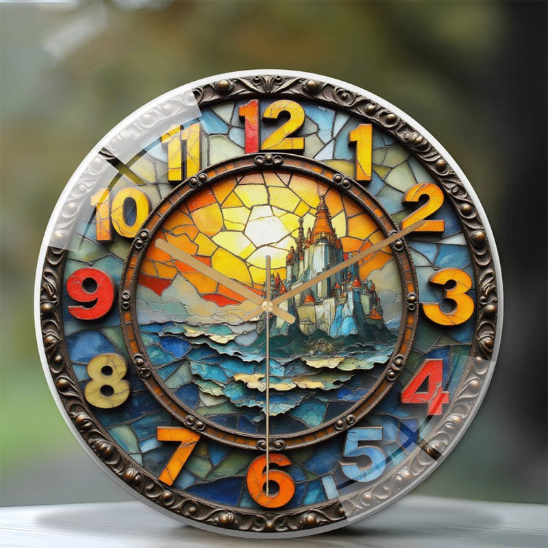 Horloge murale 12 po