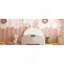Lit simple tapissier princesse en forme de lapin, lit plateforme simple avec tête et pied de lit-288454112