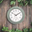 Aizel 8" Outdoor Quartz Wall Clock
