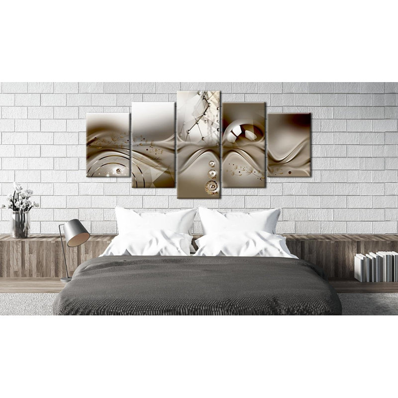 Disharmonie artistique 5 pièces, H 40 po x l 80 po x P 0,7 po