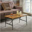 Table basse polyvalente de style industriel pour l'extérieur et l'intérieur