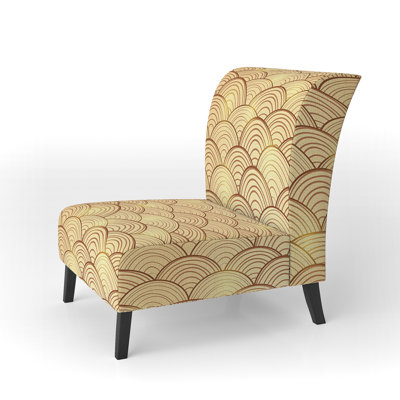 Fauteuil de chambre rembourré Golden Clouds in The Sky