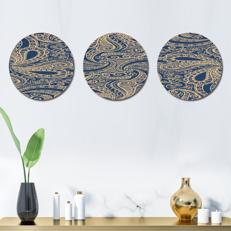 Ensemble de 3 décorations murales