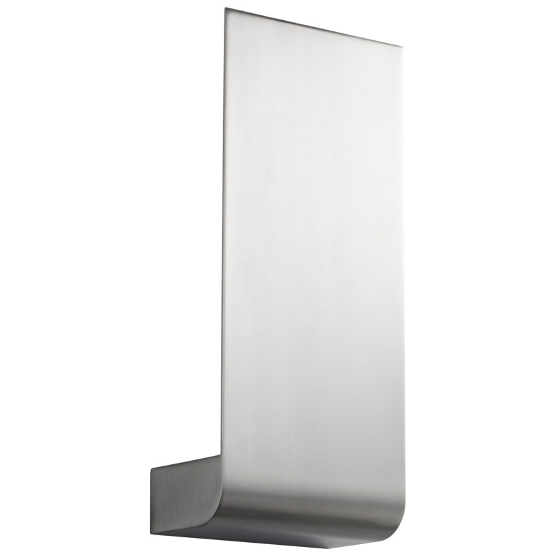 Applique murale articulée à 1 lumière DEL Gartrell, Nickel satiné