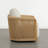 Linen-like Upholstered Swivel Accent Chair-122091995