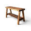 Banc de rangement en bois massif Minoo-1594534319