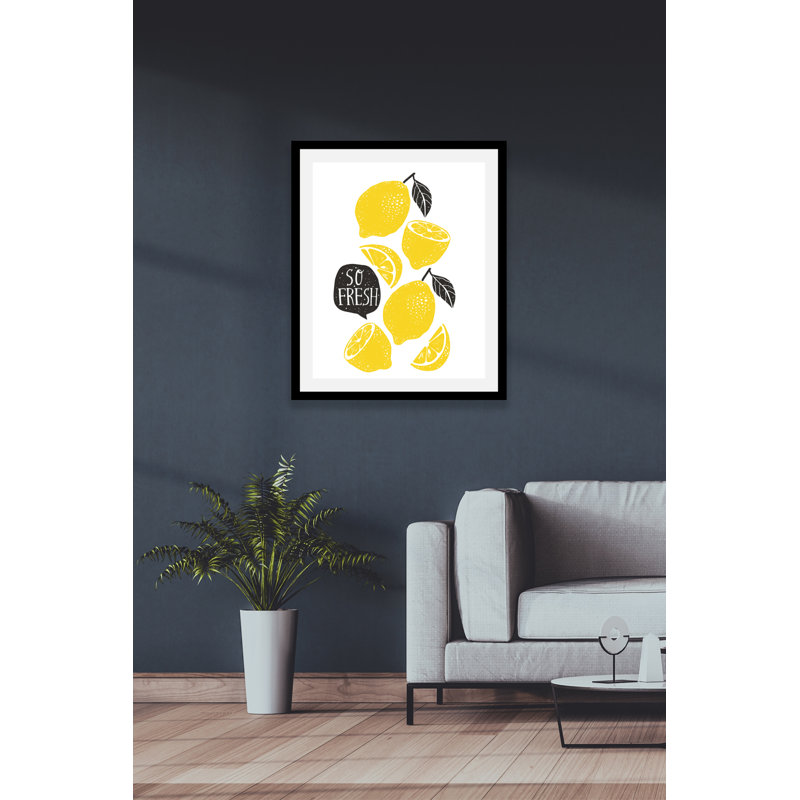 Enrico - Single Picture Frame Print, 70cm H x 50cm W