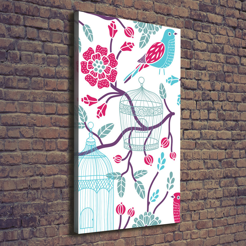 Bird Cages - Wrapped Canvas Print
