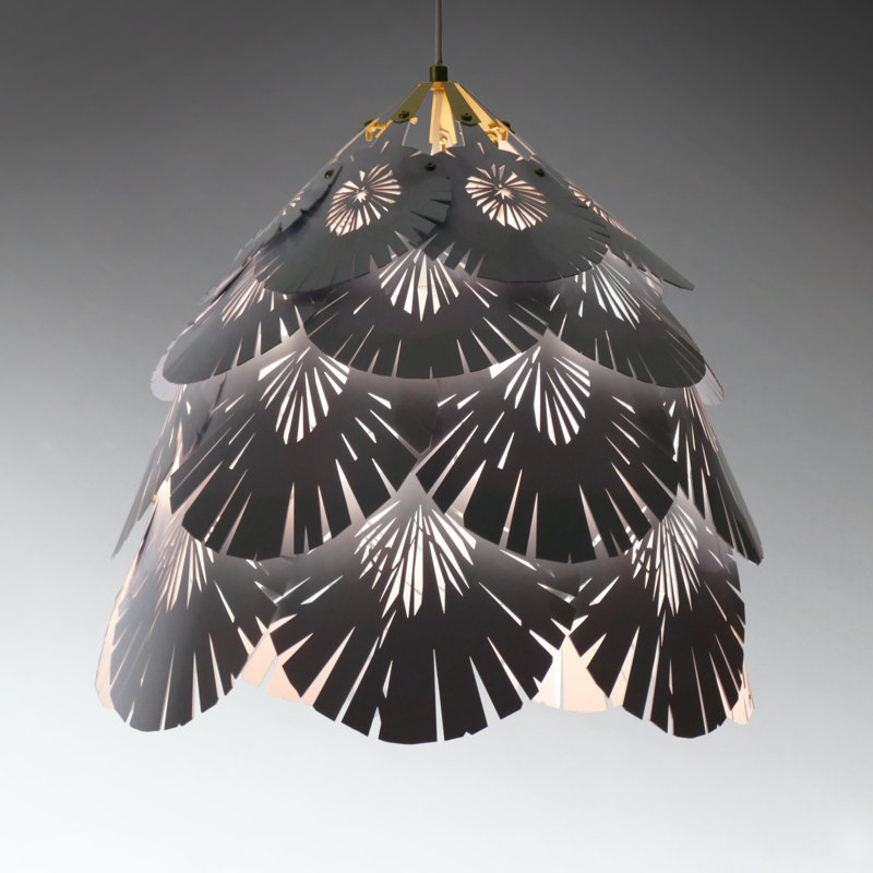 Xavier Clarisse Unique/Statement Geometric Pendant