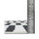 Arzilla Striped Ivory/Black Area Rug